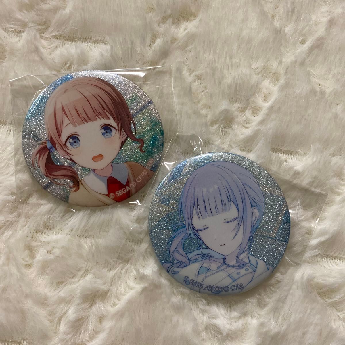 プロセカ グリッター缶バッジ 望月穂波｜Yahoo!フリマ（旧PayPayフリマ）