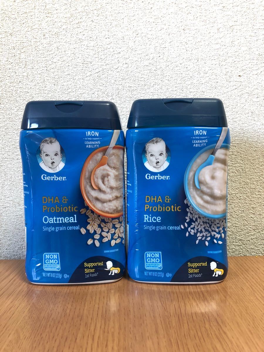 Paypayフリマ Gerber ガーバーライス オートミールシリアル離乳食ベビーフード2個 Paypayフリマ Gerber ガーバーライス オートミールシリアル離乳食ベビーフード2個