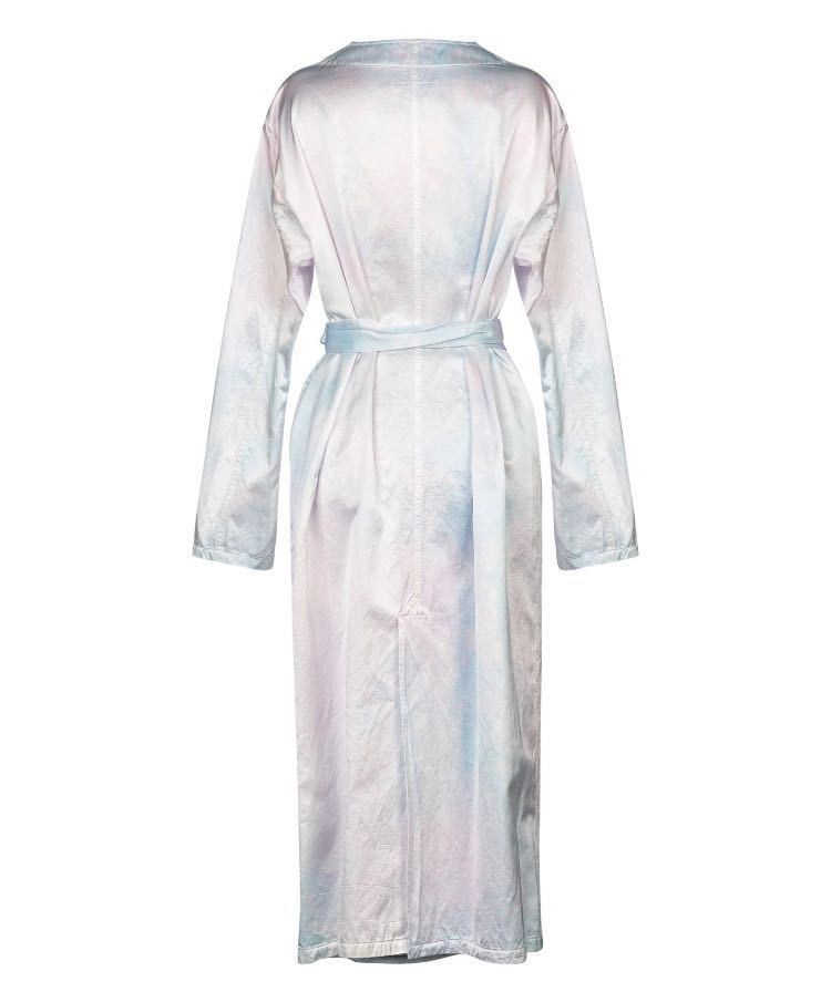 mm6 margielaマルジェララップサテンガウン白衣新品 | sweatreno.com