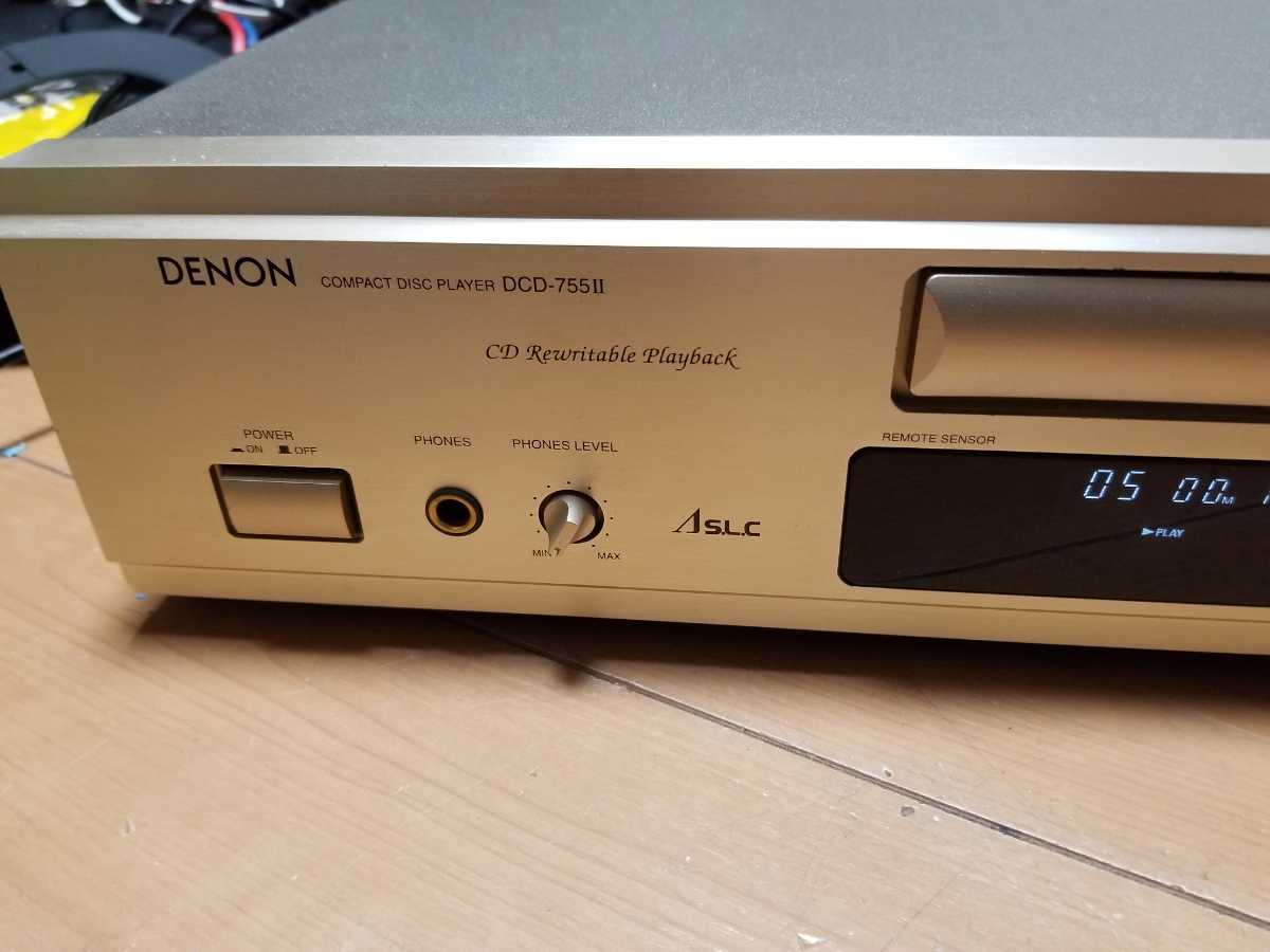 DENON CDプレーヤーDCD-755Ⅱ 本体のみ日本代购,买对网