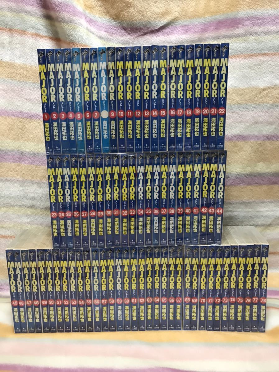 初回限定】 全巻セット 満田拓也 全78巻 メジャー MAJOR 完結品 匿名