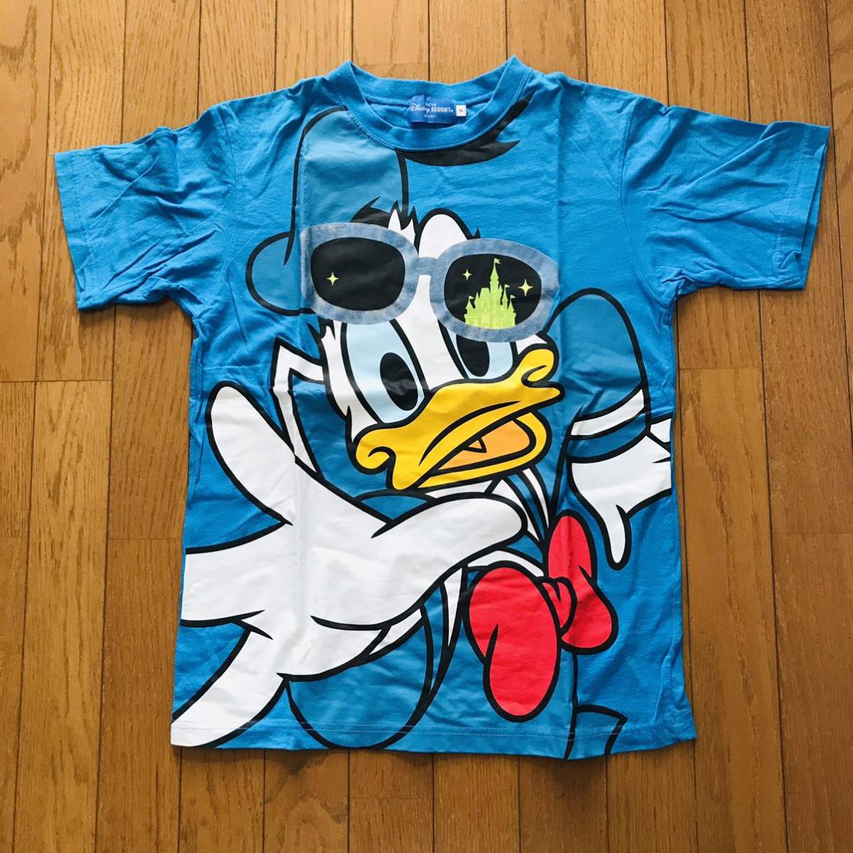 Tokyo Disney Resort ドナルドダック gotta hurry for lots of fun! Tシャツused サイズS ユニセックスタグ付き_画像1