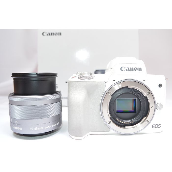 Wi-Fi &Bluetooth搭載❤️Canon EOS kiss M❤️美品 - library