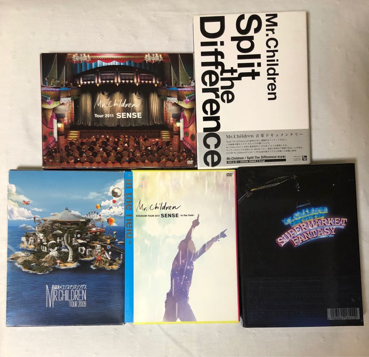 Paypayフリマ Mr Children Dvd5種セット まとめ売り ミスチル ライブ Paypayフリマ Mr Children Dvd5種セット まとめ売り ミスチル ライブ