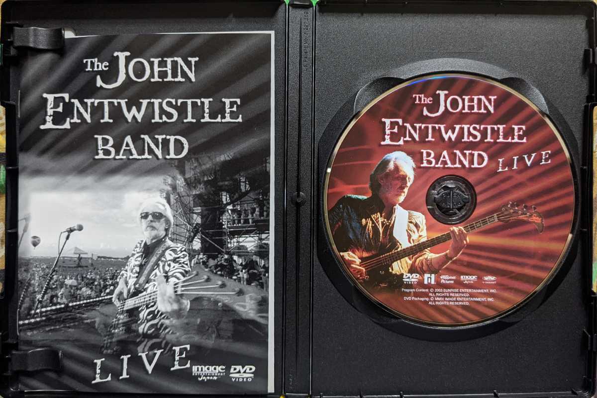 ザ・ジョン・エントウィッスル・バンド / ライヴ / IEJR0003 / The John Entwistle Band / Live_画像2