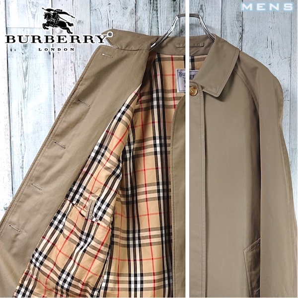 ヤフオク! - BURBERRY バーバリー 裏地 ノバチェック ステン