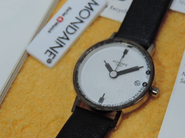 売れ筋商品 未使用品 MONDAINE/モンディーン デザイナーズ クォーツ モンディーン