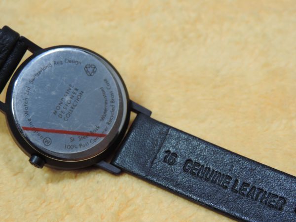 未使用品　MONDAINE/モンディーン　クォーツ　デザイナーズコレクション　定価16.000円　660H_画像5