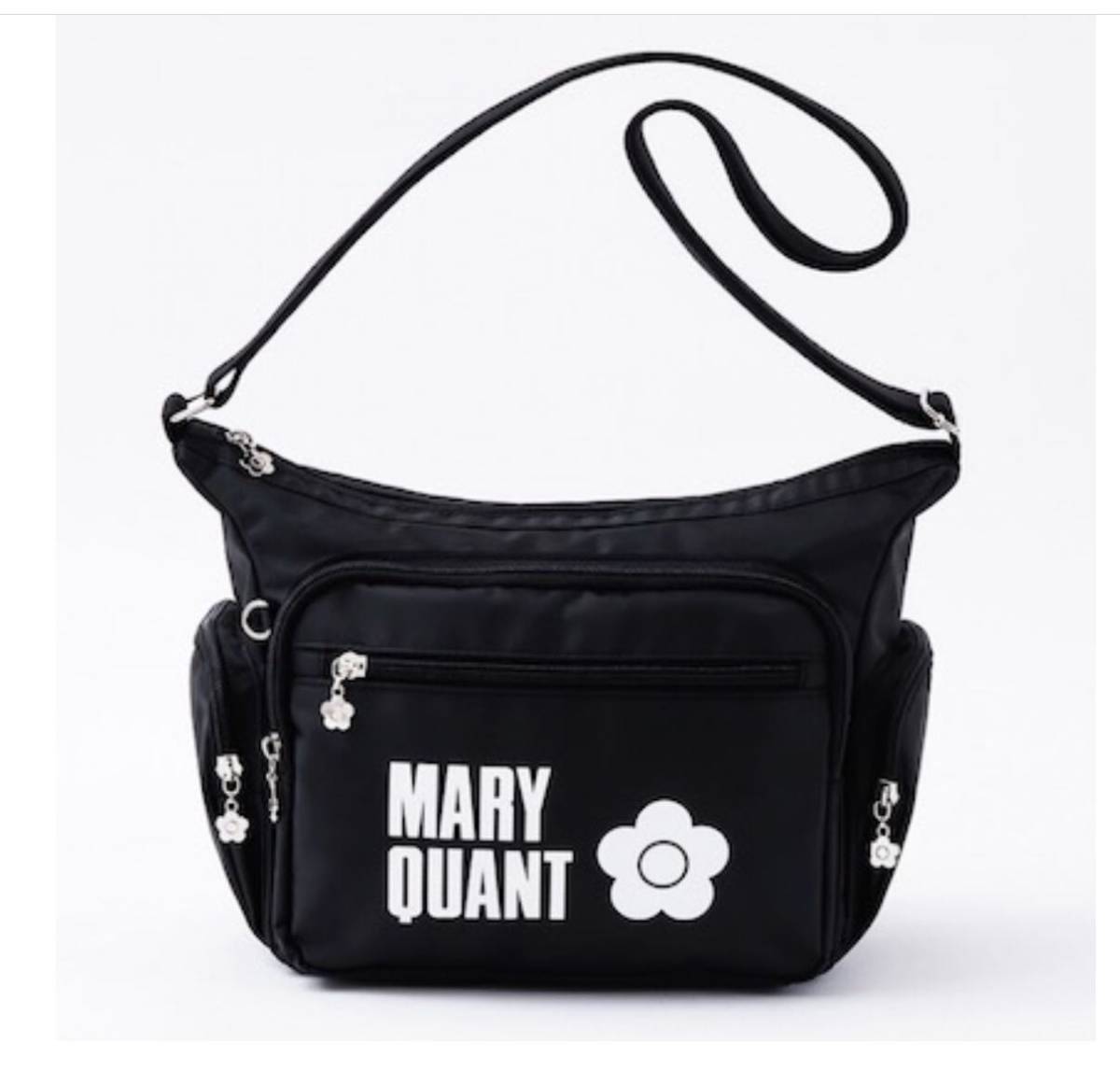  complete sale MARY QUANT special package ver. appendix MARY QUANT 6 pocket shoulder bag Mary Quant Family mart limitation 