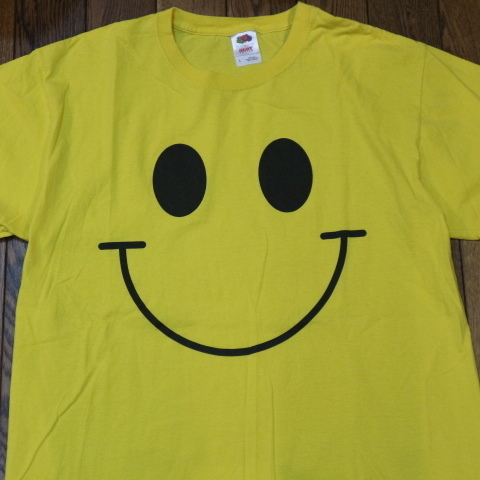 ヤフオク スマイル Smile Tシャツ L イエロー 半袖 プリン