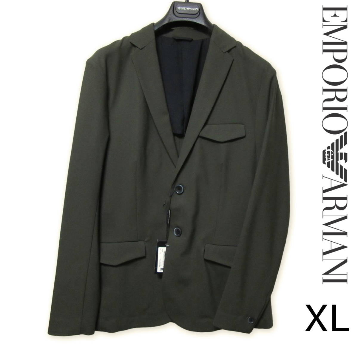 65%OFF】新品タグ付き EMPORIO ARMANI イタリア製 テーラード