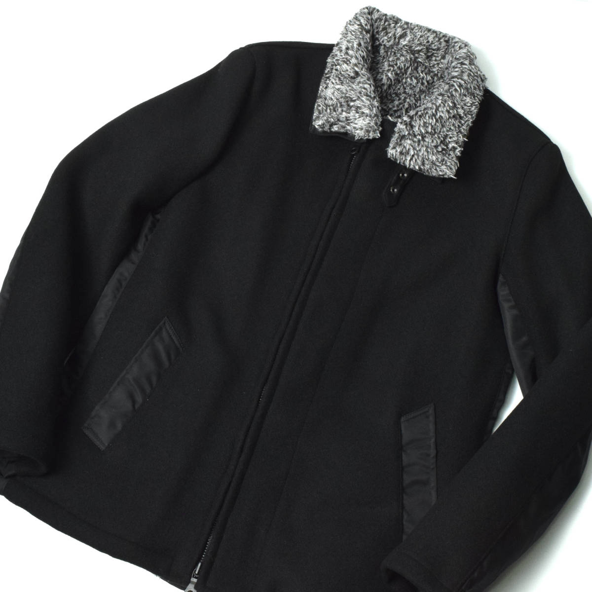 未使用8.5万 ripvanwinkle リップヴァンウィンクル COMBINATION JACKET コンビネーションジャケット 5 ブラック RB-151