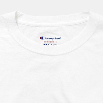 送料無料 新品未使用 Champion チャンピオン T4250 6oz ユースサイズ ヘビーウェイトTシャツ ホワイト YLサイズ_画像2