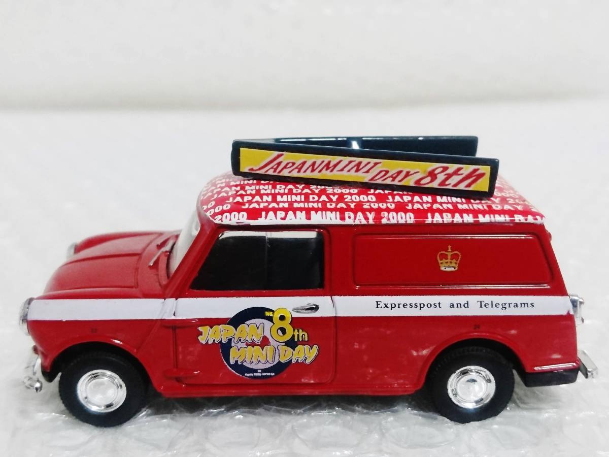 展示品+廃盤品　CORGI　MINIC　JAPAN MINI DAY 8th 2000　MINI VAN　レッド　コーギー_画像2