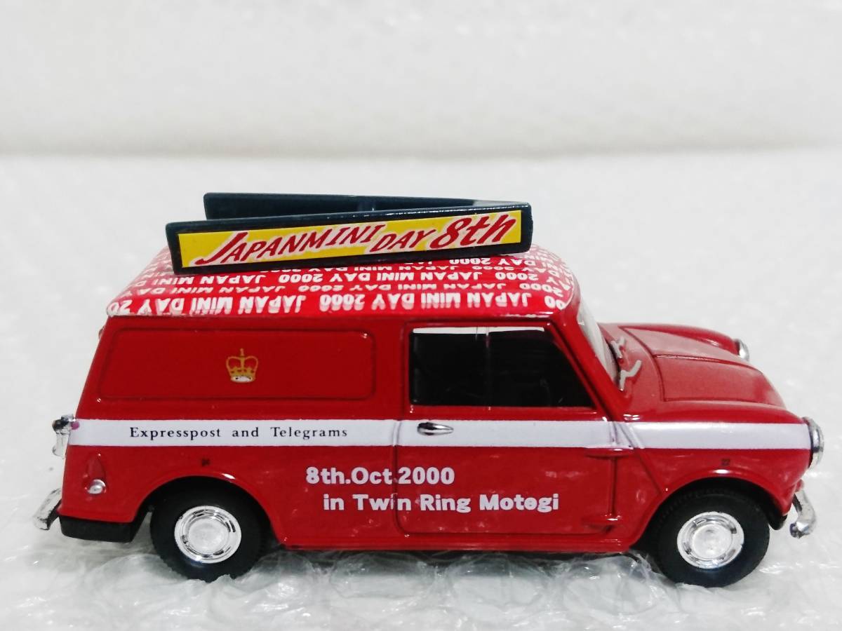 展示品+廃盤品　CORGI　MINIC　JAPAN MINI DAY 8th 2000　MINI VAN　レッド　コーギー_画像5