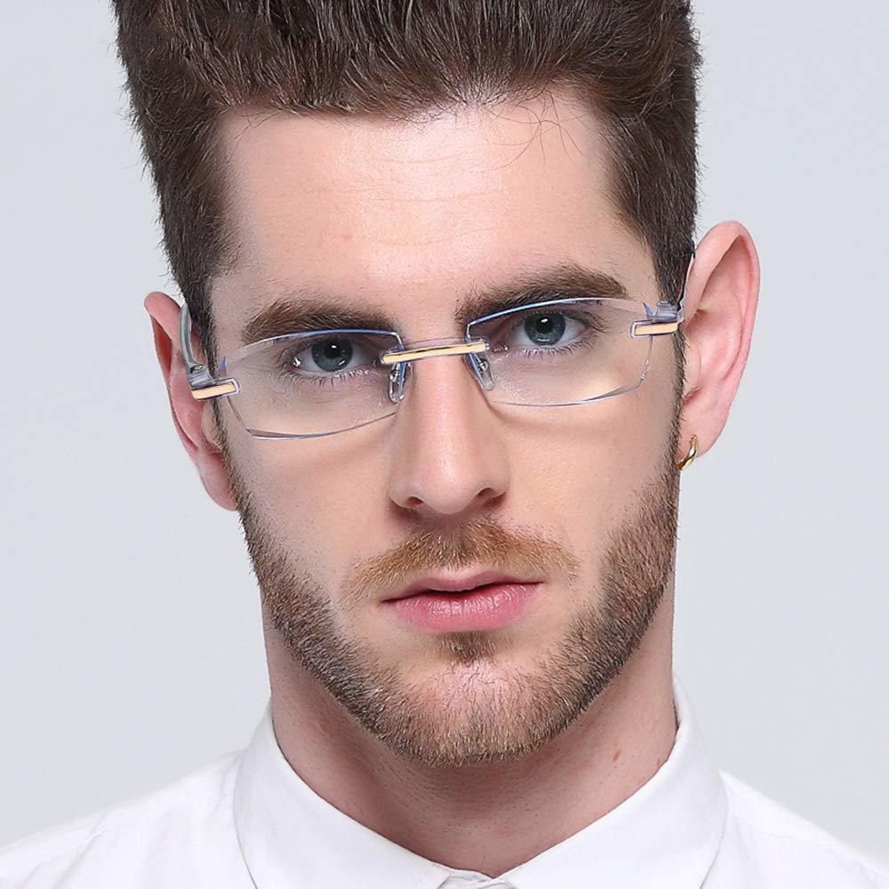 Paypayフリマ 3 0 ブルーライトカット老眼鏡 知的 クール 高級感リムレスメガネ カットレンズ かっこいいツーポイント男性用女性用おしゃれ茶 送料無料 Paypayフリマ 3 0 ブルーライトカット老眼鏡 知的 クール 高級感リムレスメガネ カットレンズ かっこいいツーポイント男性用女性用おしゃれ茶 送料無料