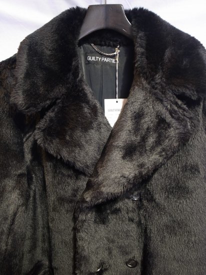 17AW WACKO MARIA FUR DOUBLE BREASTED COAT BLACK 17FW-WMO-CO03 Mサイズ ワコマリア ファーダブルコート_画像2