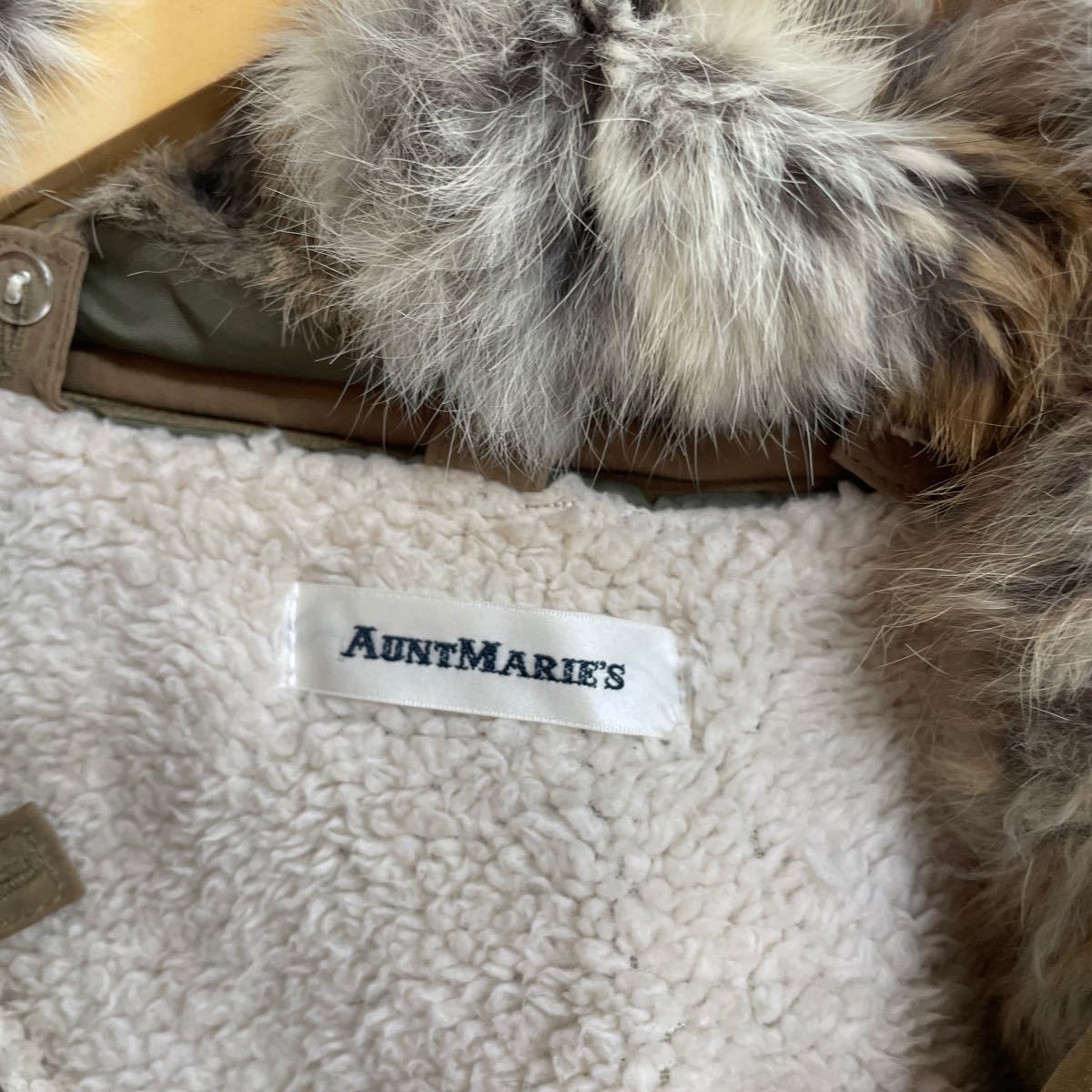 AuntMARIES Mod's Coat rabbit fur M