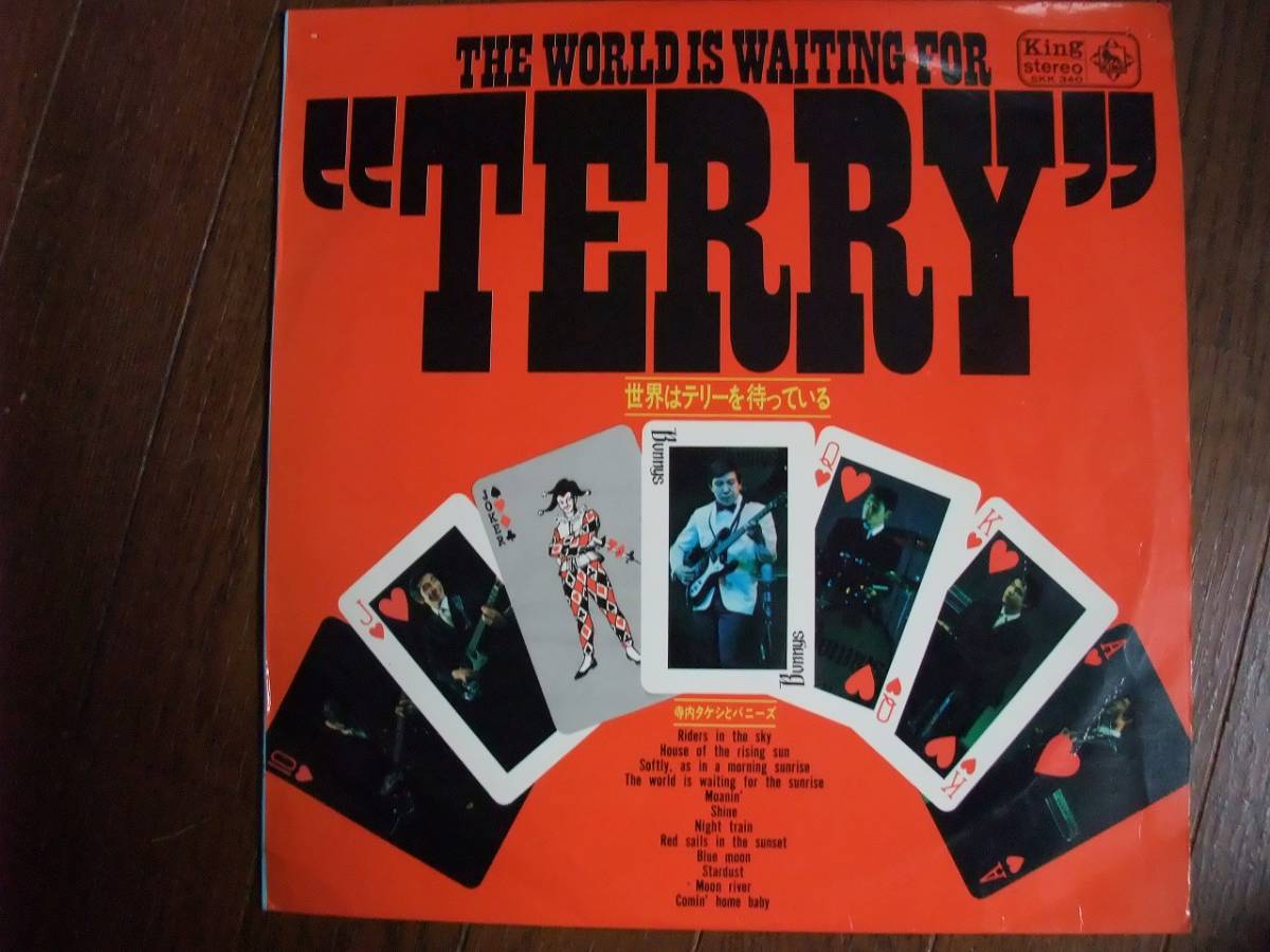 LP☆　The World Is Waiting For Terry　寺内タケシとバニーズ　世界はテリーを待っている　☆_画像1