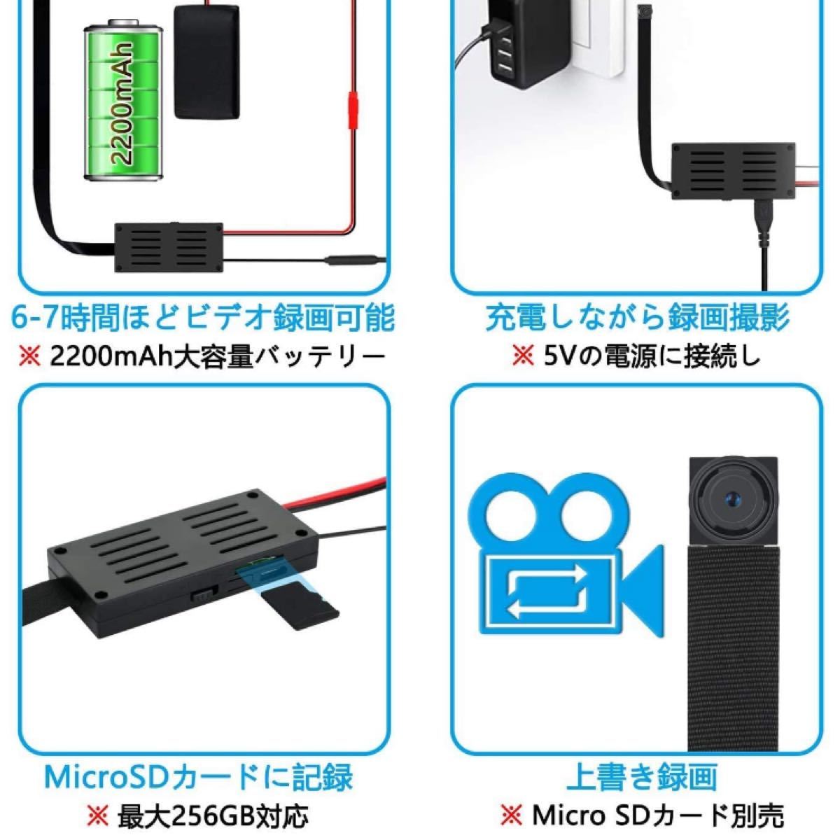 ラ 長時間録画録音 1080P高画質防犯用監視カメラ 小型 盗撮 ラ 長時間録画録音 1080P高画質防犯用監視カメラ 小型 盗撮