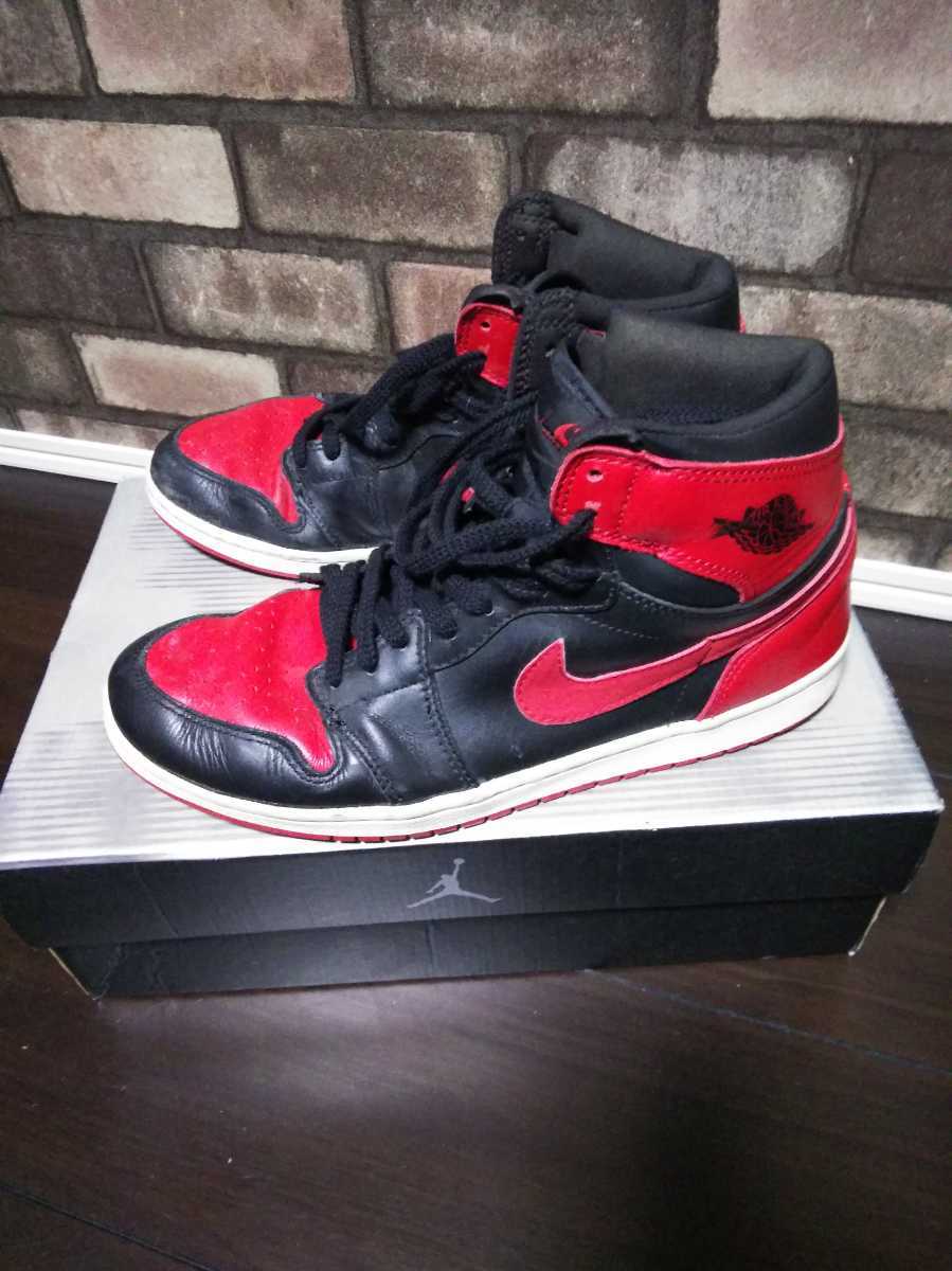 AIR JORDAN 1 RETRO BRED 2001 ナイキ エアジョーダン1レトロ ブレッド