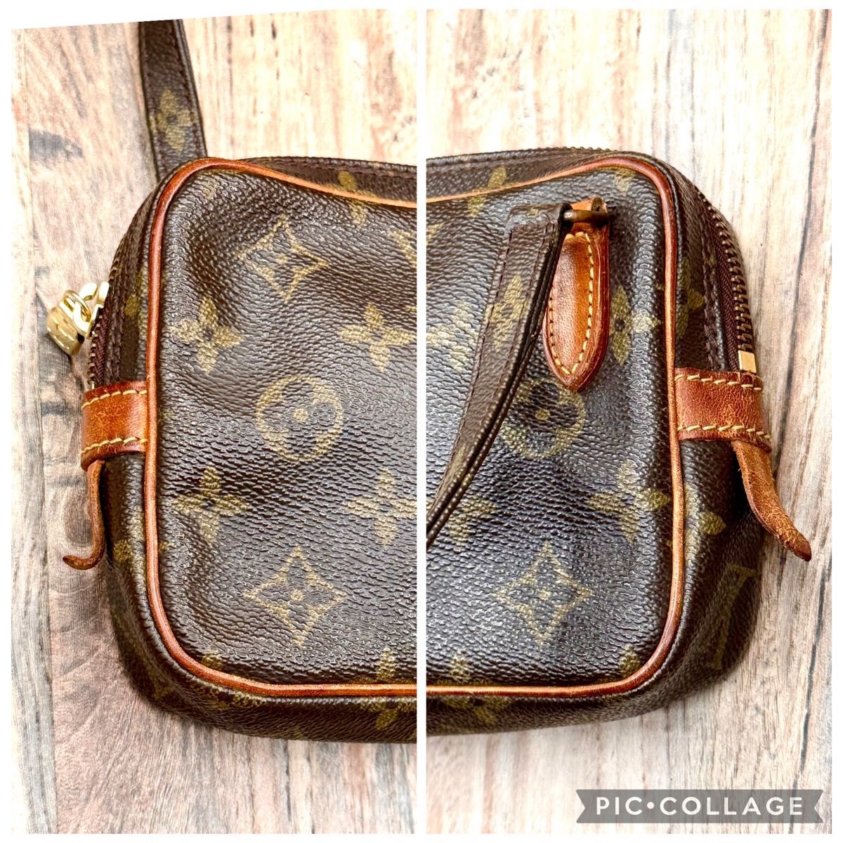 鑑定済 ルイヴィトン マルリーバンドリエール ショルダーバッグ モノグラム ルイ・ヴィトン(LOUIS VUITTON)ルイ・ヴィトン マルリーバンドリエール
