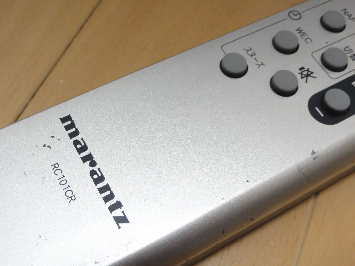 ☆marantz マランツ パーソナルCDシステム CR101用リモコン RC101CR