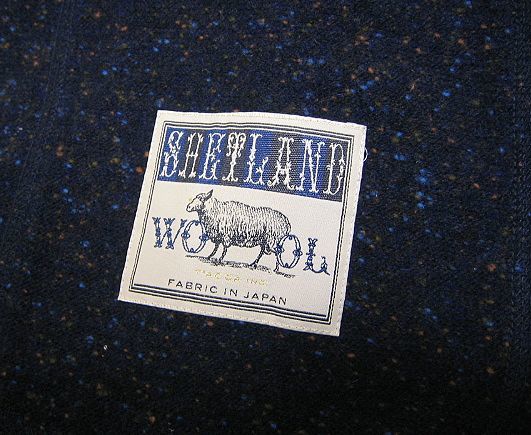 Blue Work × SHETLAND WOOL 柔らかなジャケット ブルーワーク トゥモローランド シェットランドウール_画像5