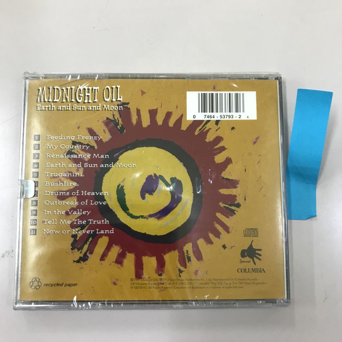 CD 輸入盤未開封【洋楽】長期保存品　MIDNIGHT OIL