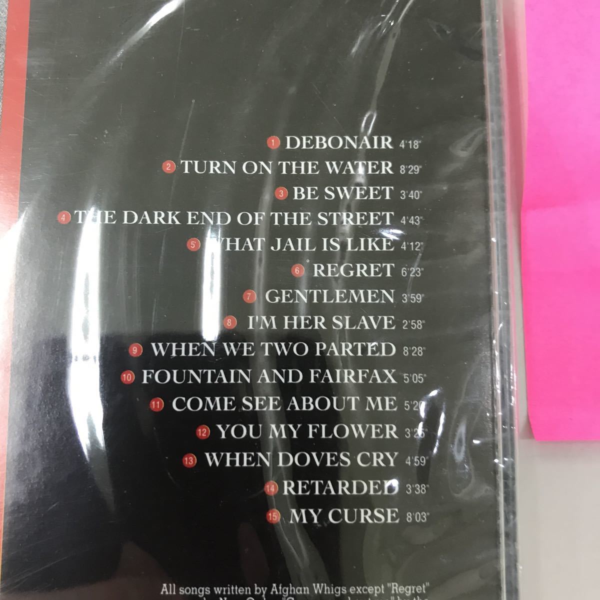 CD 輸入盤未開封【洋楽】長期保存品　AFGHAN WHIGS BOSTON 1994
