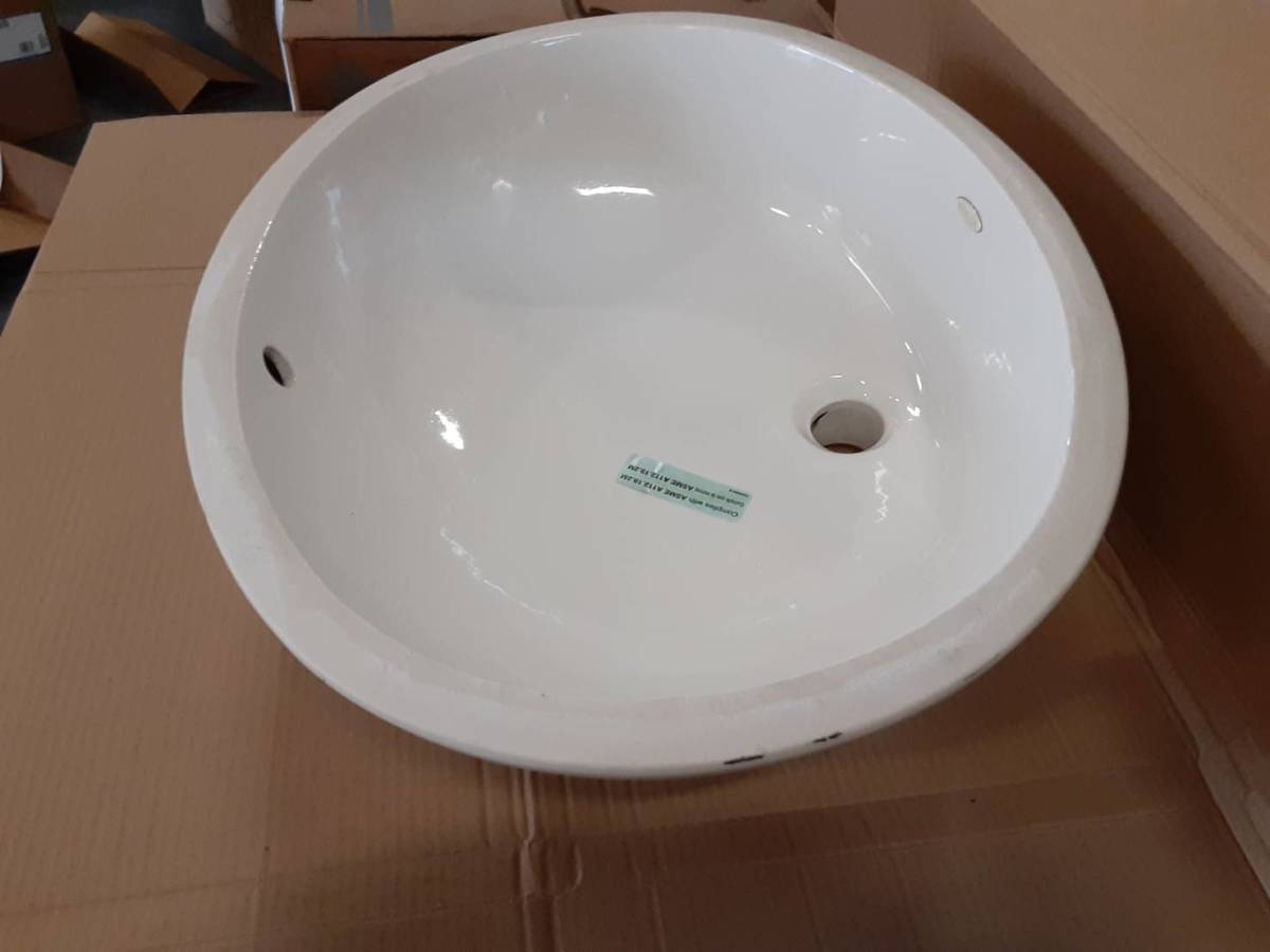 アンダーカウンター型洗面器】KOHLER K-2211-96 擦傷汚れ有 @13500 古0