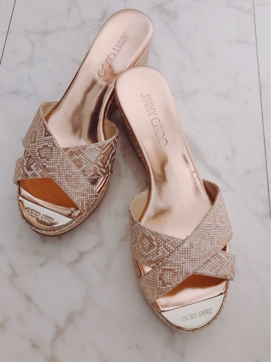 未使用☆JIMMY CHOO london ミュール | alfasaac.com