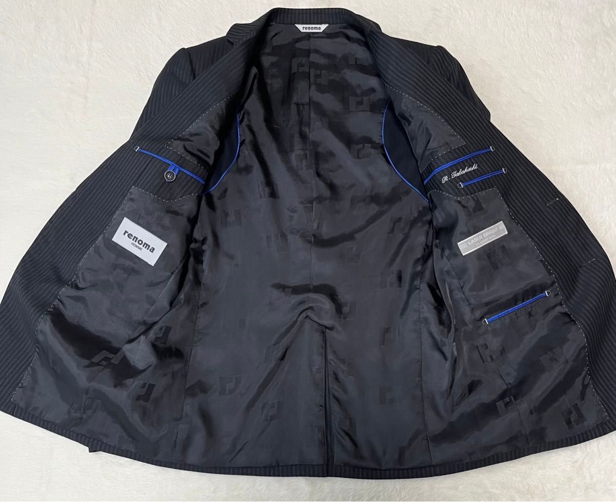 希少】本切羽 スーツ セットアップ スリーピーススーツ Y4 ブラック