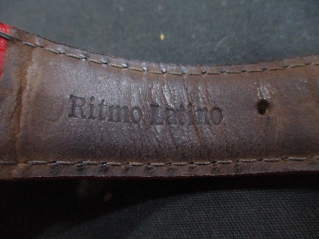 # Ritmo Latino одеколон na б/у Ritomo Latino COLONNA купол нержавеющая сталь кварц крокодил milano Италия Швейцария ETAeta#