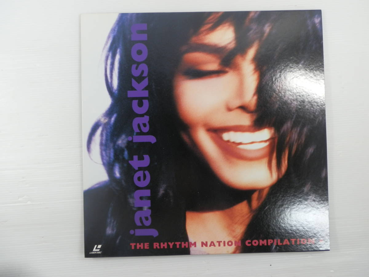 【LD/レーザーディスク】ジャネットジャクソン／THE RHYTHM NATION COMPILATION_画像1