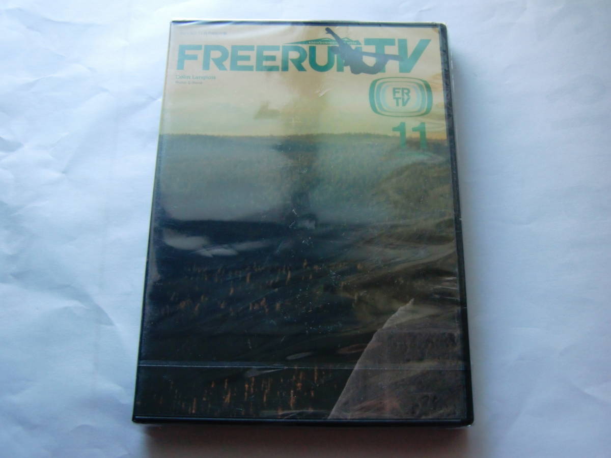 DVD スノーボード FREERUN TV 11 NOVEMBER 未開封品_画像1