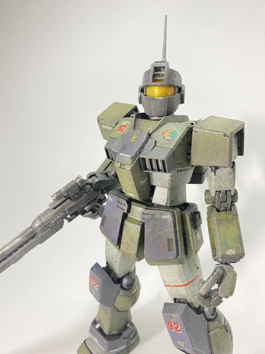 MG ジムスナイパーカスタム 1/100 塗装済み 完成品 ガンプラ ガンダム