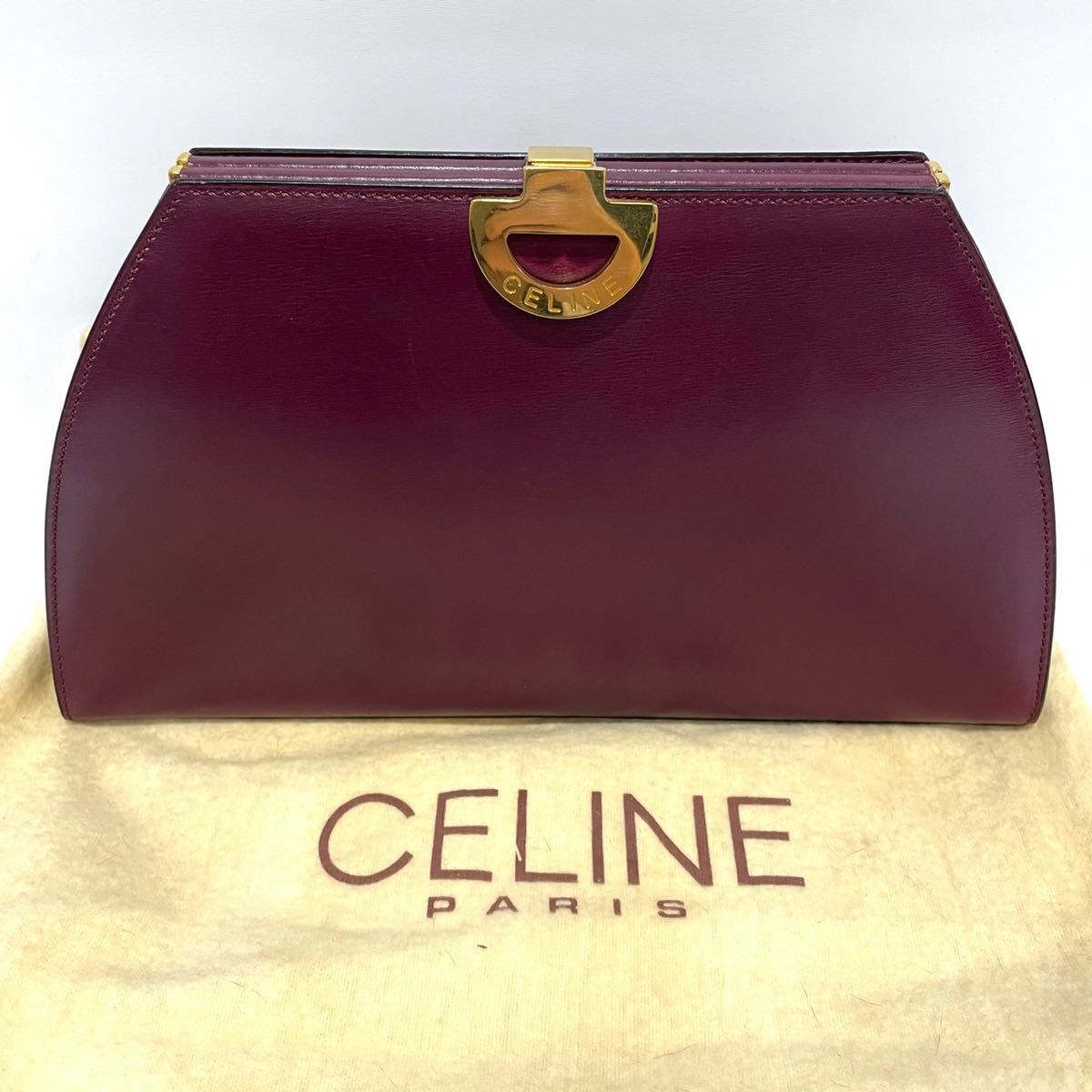 好きに 美品!!イタリア製 CELINE セリーヌ レザー『F/03』レザー クラッチバッグ ボルドー パーティーバッグ ポーチ その他 好きに 美品!!イタリア製 CELINE セリーヌ レザー『F/03』レザー クラッチバッグ ボルドー パーティーバッグ ポーチ その他