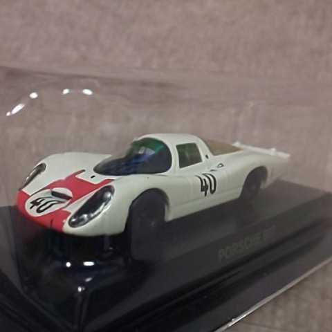 京商 1/64 PORSCHE Ⅳ ポルシェ 907 白/赤 #40 PORSCHE 907 ホワイト/レッド #40 第51弾 ポルシェ 4_画像2