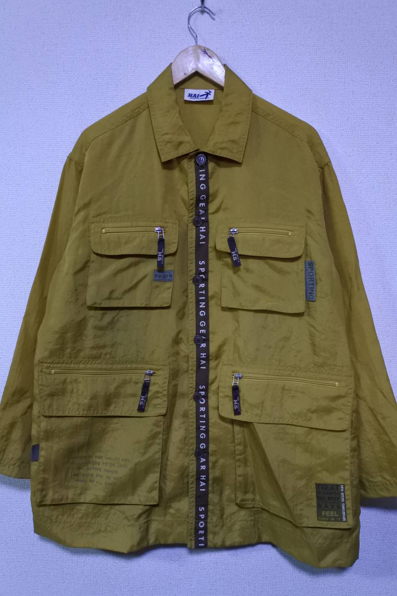 80's HAI SPORTING GEAR ISSEY MIYAKE ナイロンジャケット