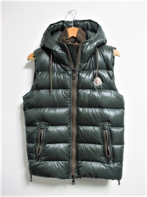 OUTLET 包装 即日発送 代引無料 MONCLER ダウンベスト メンズ0