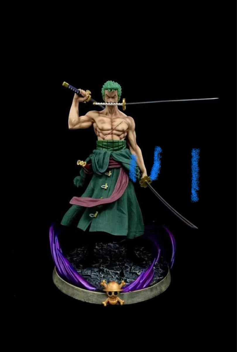 ロロノア・ゾロ　ONE PIECE　ワンピース　完成品 巨大フィギュア模型おもちゃ ガレージキット