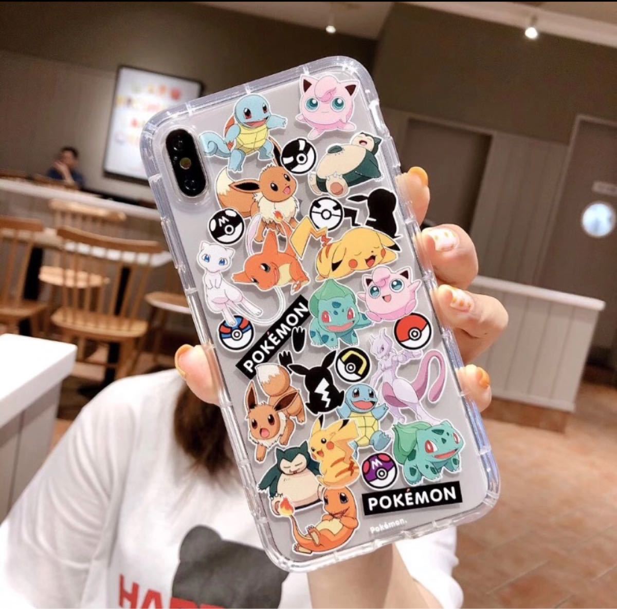 Paypayフリマ Iphoneケース 韓国 ピカチュウ ポケモン 大人気 お洒落 イーブイ