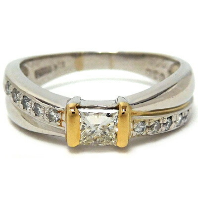  No-brand кольцо кольцо 10 номер бриллиант б/у комплектация : утилизация повторный отделка необходимый . солнечный ya ломбард 