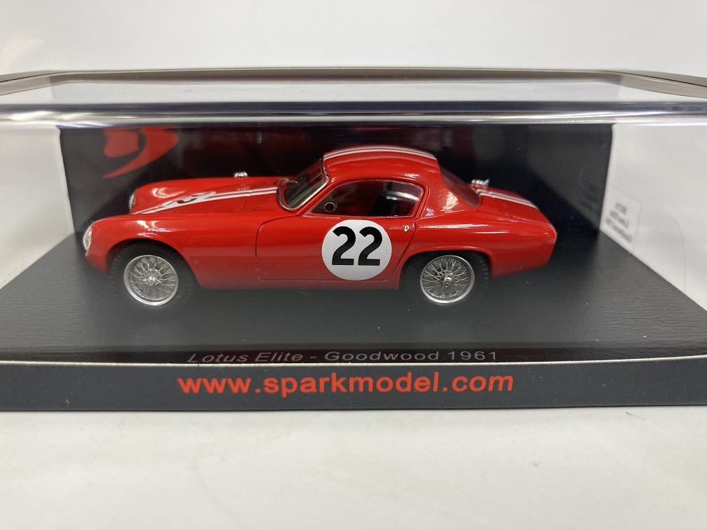 売れ筋がひ贈り物! Spark 1/43 ロータス エリート グッドウッド1961