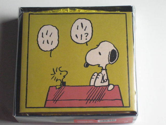 sa приз box L Snoopy желтый бесплатная доставка PEANUTS Snoopy Woodstock подарочная коробка H140×W140×D130mm коробка 