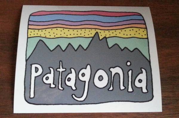  не использовался Novelty Patagonia Patagonia стикер Kids KIDS ограничение не продается редкость скетч рукописный текст . Logo # north нравится .pata lohapata