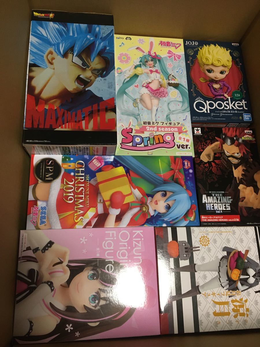 Paypayフリマ フィギュア点以上詰め合わせわくわく福箱福袋 Qposket 初音ミク ラブライブ ドラゴンボール 艦これ ヒロアカ ジョジョ Paypayフリマ フィギュア点以上詰め合わせわくわく福箱福袋 Qposket 初音ミク ラブライブ ドラゴンボール 艦これ ヒロアカ ジョジョ