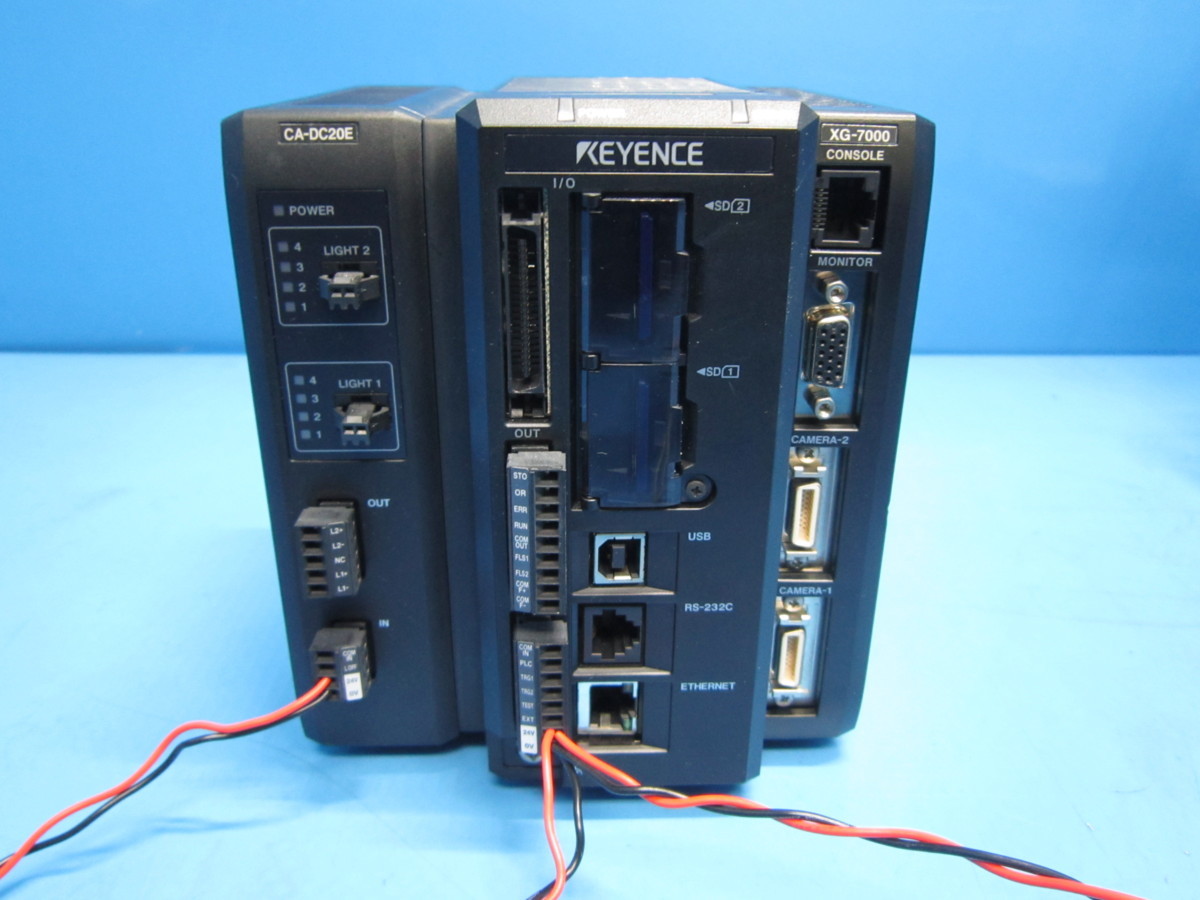 KEYENCE 顆粒寸法検査カメラシステム XG-7000 (09817)_画像5