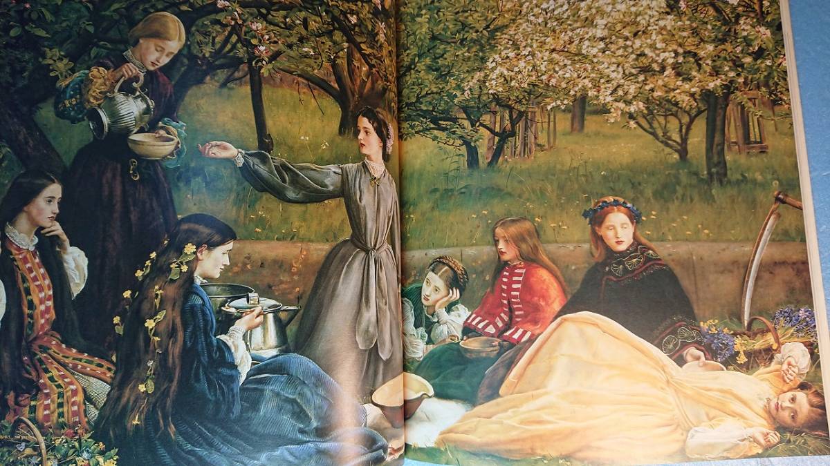 英語絵画「Pre-Raphaelite Womenラファエロ前派の女性達」Jan Marshヤンマーシュ著 1987年